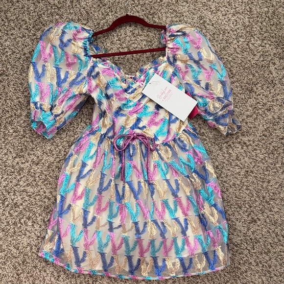 Buddy Love Dresses & Skirts - Buddy Love Multicolor Metallic Dress